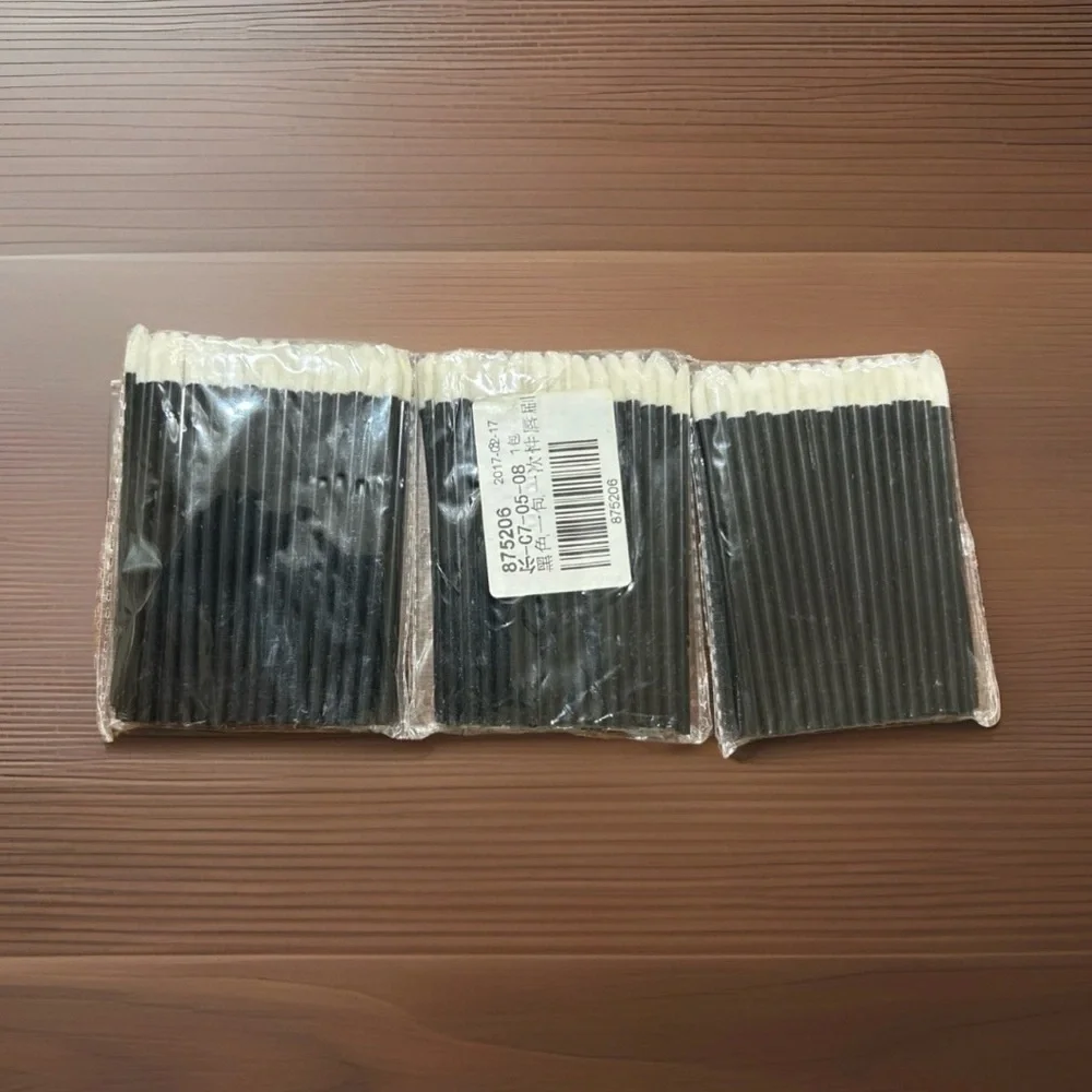 Disposable Lip Wands Applicators 120 (40 applicators in 1 pack 3 packs total)